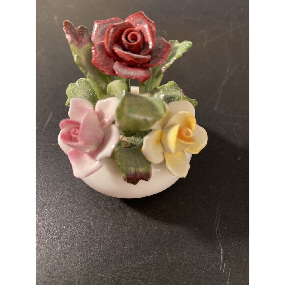 Aynsley England Fine Bone China, Floral Bouquet, Hand Painted, Hand Molded